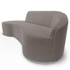 Sofá Living  2 Lugares 180cm Braço Direito Mozart D06 Bouclê