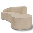 Sofá Living  2 Lugares 180cm Braço Esquerdo Mozart D06 Linho