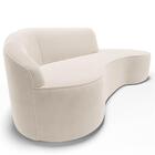 Sofá Living  2 Lugares 180cm Braço Esquerdo Mozart D06 Veludo