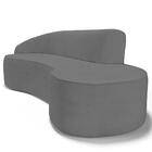 Sofá Living  3 Lugares 210cm Braço Esquerdo Mozart D06 Linho