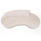 Sofá Living  3 Lugares 210cm Braço Esquerdo Mozart D06 Linho