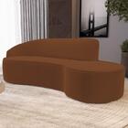 Sofá Living  3 Lugares 210cm Braço Esquerdo Mozart D06 Veludo