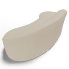 Sofá Living  3 Lugares 230cm Braço Direito Mozart D06 Sintéti