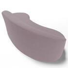 Sofá Living  3 Lugares 230cm Braço Esquerdo Mozart D06 Veludo