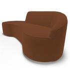 Sofá Living  3 Lugares 260cm Braço Direito Mozart D06 Veludo