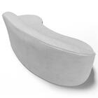 Sofá Living  3 Lugares 260cm Braço Esquerdo Mozart D06 Linho