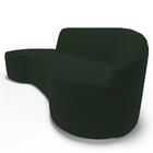 Sofá Living  4 Lugares 280cm Braço Direito Mozart D06 Veludo