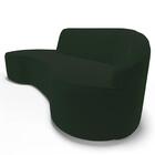 Sofá Living  4 Lugares 280cm Braço Direito Mozart D06 Veludo