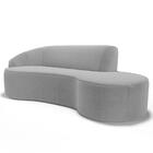 Sofá Living  4 Lugares 280cm Braço Esquerdo Mozart D06 Boucle