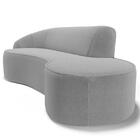 Sofá Living  4 Lugares 280cm Braço Esquerdo Mozart D06 Boucle