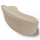 Sofá Living  4 Lugares 300cm Braço Esquerdo Mozart D06 Linho