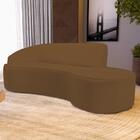 Sofá Living  4 Lugares 300cm Braço Esquerdo Mozart D06 Sintét