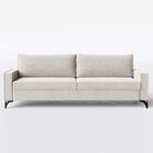 Sofá Living Cama Inbox Kiev 2,20m Linho Off-white