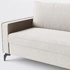 Sofá Living Cama Inbox Kiev 2,20m Linho Off-white