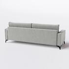 Sofá Living Cama Inbox Kiev 2,40m Linho Cinza Claro