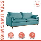 Sofá Living Com Almofas 3 Lugares 240cm Escócia Em Linho