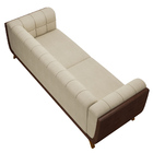 Sofá Living Decorativo 3 Lugares 240cm Bellart M22 Boucle Beg