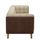 Sofá Living Decorativo 3 Lugares 240cm Bellart M22 Boucle Beg