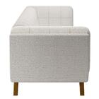 Sofá Living Decorativo 3 Lugares 240cm Bellart M22 Bouclê Bra