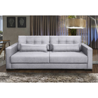 Sofá Living Idea 4 Lugares 2,30 Metros Linho - 05 Cinza