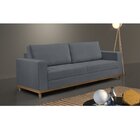 Sofá Living Lunna Estofados Arpaan Cinza