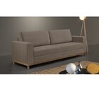 Sofá Living Lunna Estofados Arpaan Marrom