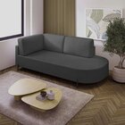Sofá Living Orgânico 2 Lugares 165cm Norten Cinza