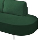 Sofá Living Orgânico 2 Lugares 165cm Norten Verde