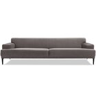 Sofá Living Para 4 Lugares 250cm Joy Cappuccino