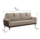 Sofá Living Para Sala 220 Cm Confortável Espuma D30 Mola Bonn