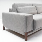 Sofá Living Retrátil Aéreo 3 Lugares Horizonte 210 Cm Pé Pali