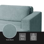 Sofá Living Retrátil E Reclinável Encantus 3 Lugares Azul