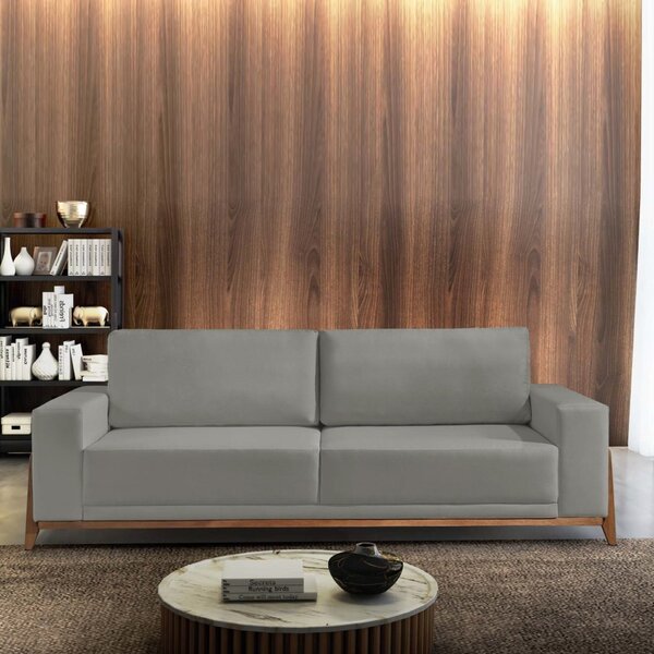 Sofá Living Vicenza 3 Lugares Mm Top 170cm Molas Ensacadas Ci