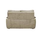 Sofá Luxemburgo 2 Lugares 1,52m Tecido Suede Bege