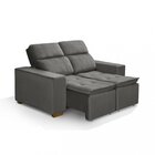 Sofá Luxemburgo 2 Lugares Retrátil Reclinável 1,50m Yescasa C