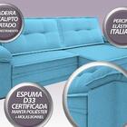 Sofá Luxor 2,30m Assento Com Braço Retrátil E Reclinável Velo