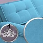 Sofá Luxor 2,30m Assento Com Braço Retrátil E Reclinável Velo