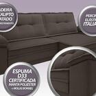 Sofá Luxor 2,30m Assento Com Braço Retrátil E Reclinável Velo