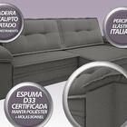 Sofá Luxor 2,30m Assento Com Braço Retrátil E Reclinável Velo