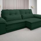 Sofá Luxor 2,70m Assento Com Braço Retrátil E Reclinável Velo