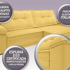 Sofá Luxor 2,70m Assento Com Braço Retrátil E Reclinável Velo