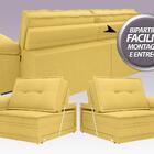 Sofá Luxor 2,70m Assento Com Braço Retrátil E Reclinável Velo