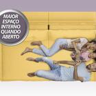 Sofá Luxor 2,70m Assento Com Braço Retrátil E Reclinável Velo