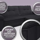 Sofá Luxor 2,90m Assento Com Braço Retrátil E Reclinável Velo