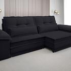 Sofá Luxor 2,90m Assento Com Braço Retrátil E Reclinável Velo