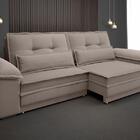 Sofá Luxor 2,90m Assento Com Braço Retrátil E Reclinável Velo