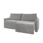 Sofá Macau 204cm - Cinza Escuro