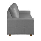 Sofá Maceió Living Com 3 Lugares 2.00 Mt Linho Corriente Sofa