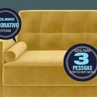 Sofá Madison 2,00m Fixo Canário - Netsofas