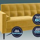 Sofá Madison 2,00m Fixo Canário - Netsofas